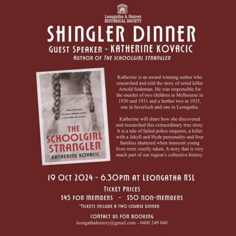 Shingler Dinner