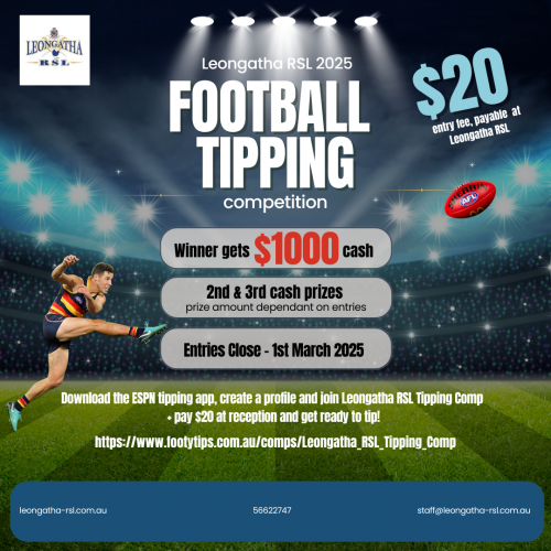 Footy Tipping 2025